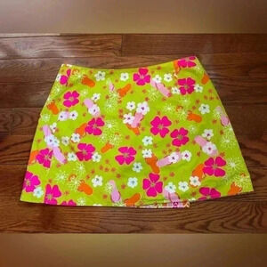 Vintage Lily Purifier Wrap Skirt Sz 8